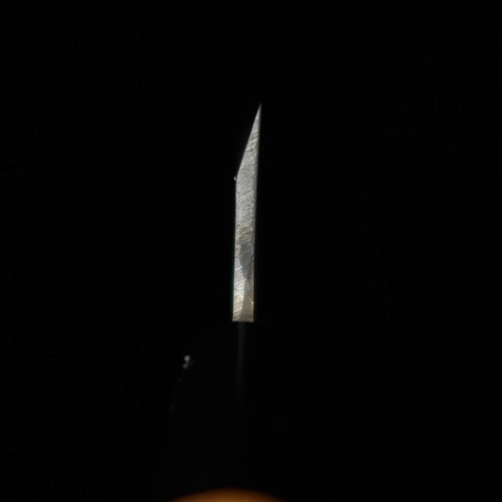 Miura Small Deba Knife, Ginsan, Keyaki Handle (105mm)