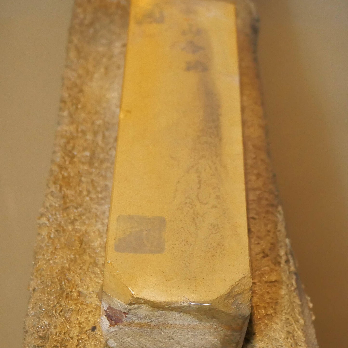 Pedra de afiar natural Nakayama, era Hatanaka, Koppā, cortada à mão (45×159×29mm)