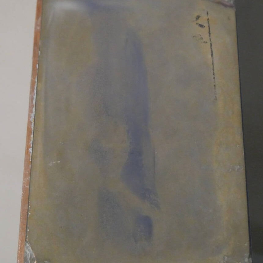 天然砥石　大平 レザー型　82×125×13mm