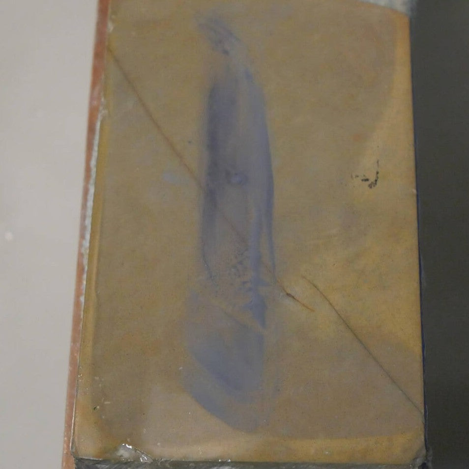 天然砥石　大平　レザー型　76×135×32mm