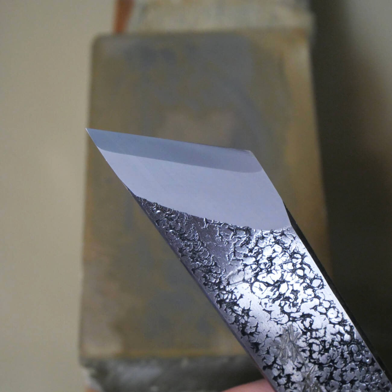 天然砥石　大平　レザー型　89×147×34mm