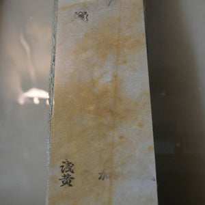 Pedra natural de amolar Nakayama Aoto Mizu Asagi tipo 30 75 × 206 × 20 mm