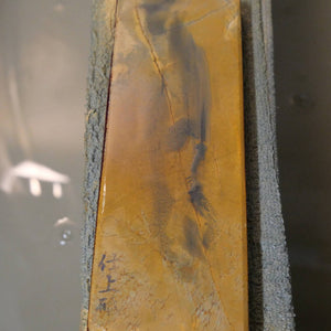 Pedra de amolar natural Ashitaniyama, awasedo, tipo suita 100, 58×177×15 mm