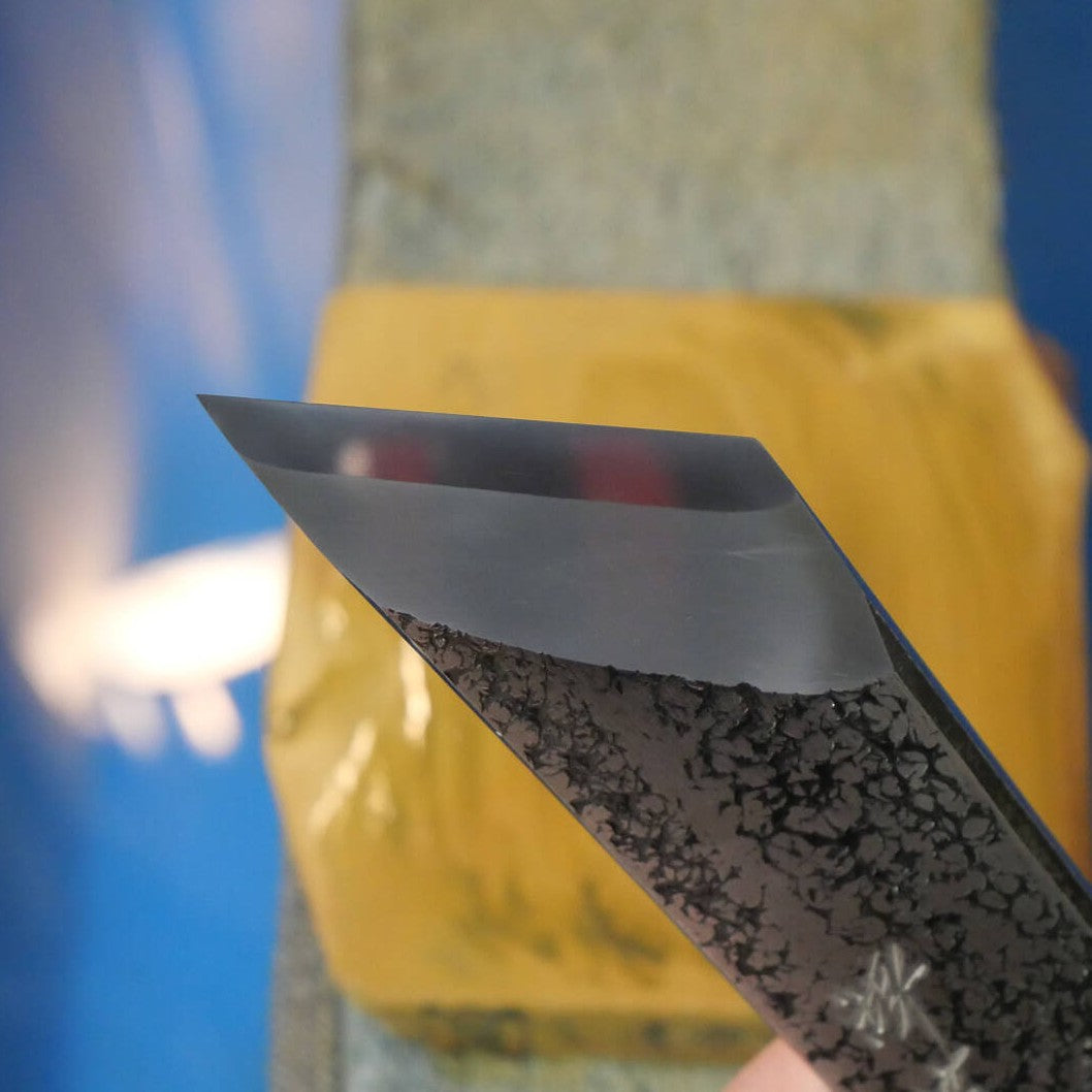 天然砥石　中山 合砥 コッパ　92×94×14mm