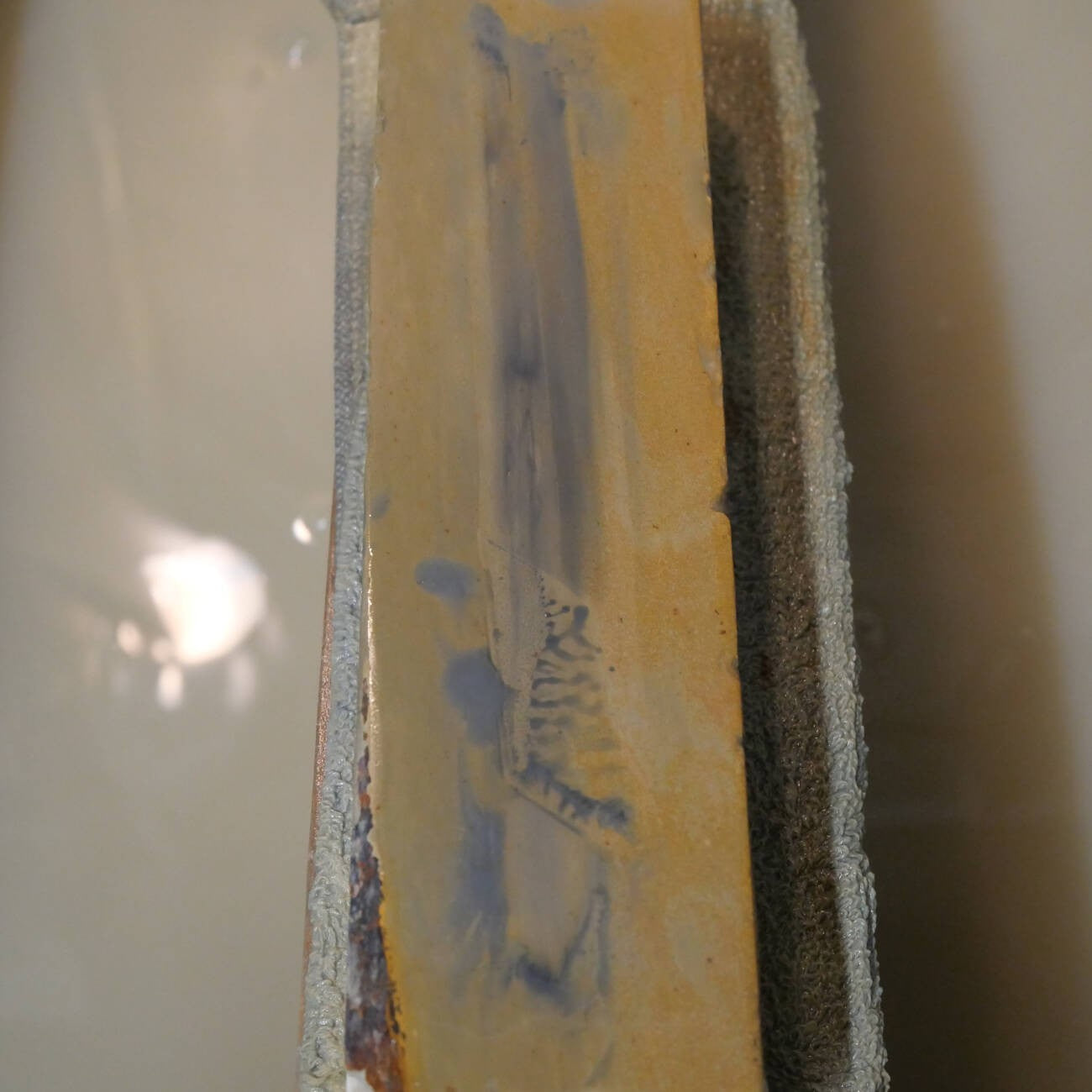 天然砥石　木津山 合砥　サン型　55×210×35mm