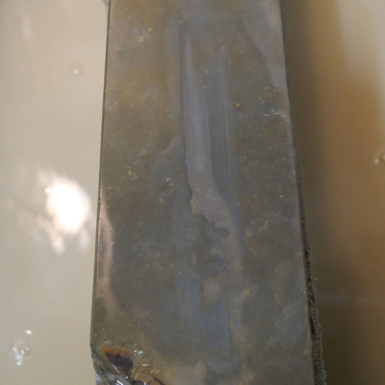 天然砥石　奥の門 合砥　40型　77×205×44mm