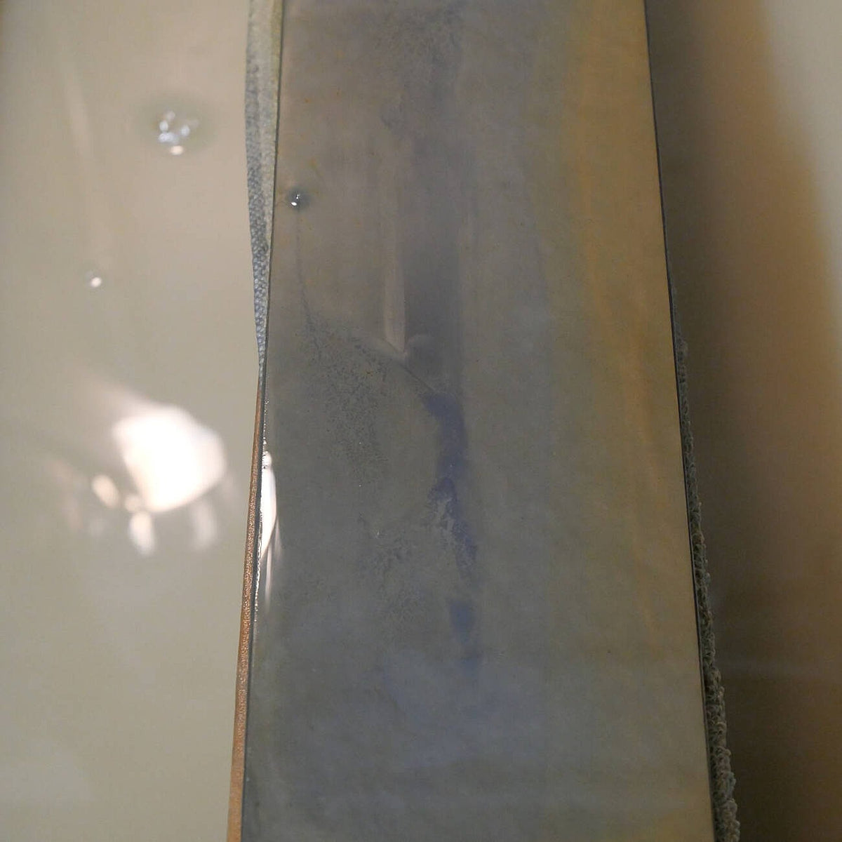 Pedra de amolar natural Ōhira, extra fina, tipo 40, 79×207×10 mm