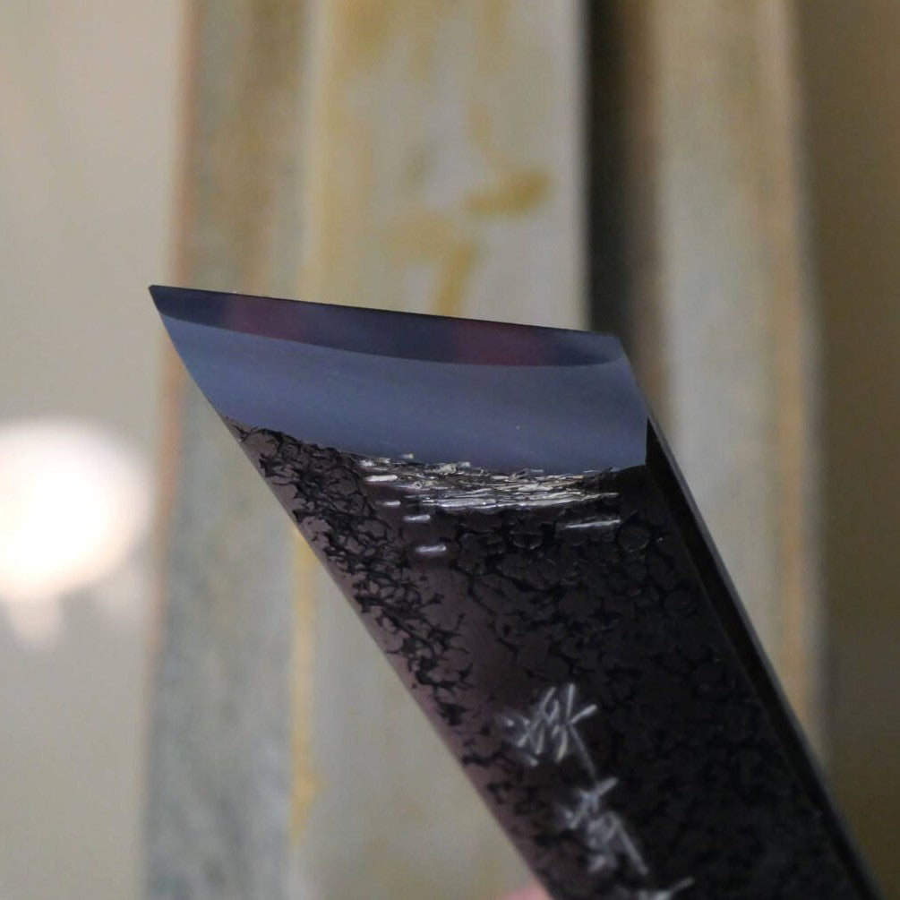 天然砥石　中山合砥　水浅黄　サン型　36×213×24mm