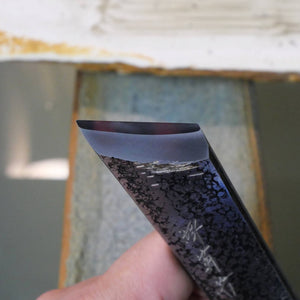 Mio Tsukushihime Pedra de amolar natural Iyo Meito M30 Shiroto 74×254×28 mm