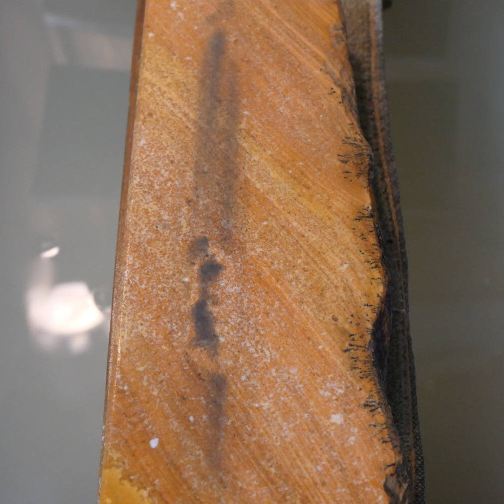 Miotsukushihime Piedra natural de afilar Iyo Meito M36 Sakura 76×194×29 mm