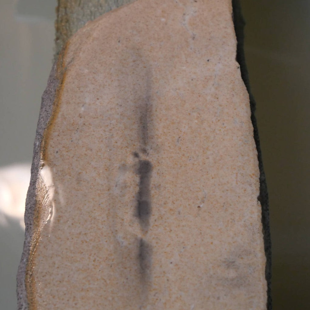 Miotsukushihime Pedra de amolar natural Iyo Meito M38 Kokuzo Shiro 87×182×30 mm