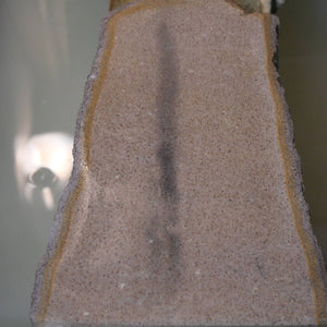 Miotsukushihime Pedra de amolar natural Iyo Meito M42 Kokuzo Shiro 114×168×29 mm