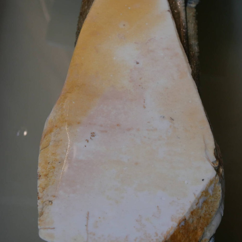 澪つくしひめ 天然砥石 伊豫銘砥 M44　斜陽　113×234×22ｍｍ