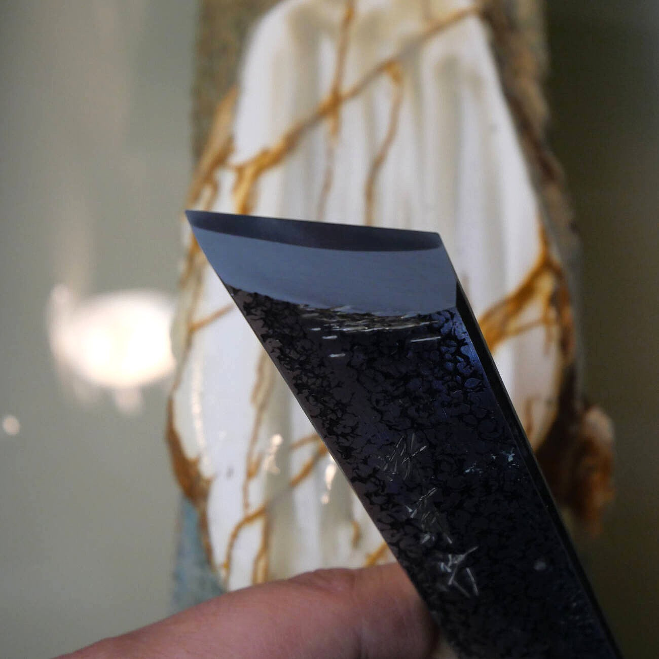 澪つくしひめ 天然砥石 伊豫銘砥 M45　小梅　94×222×30mm
