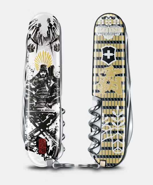 ビクトリノックスVICTORINOX 戦国墨絵クライマーマルチツール 豊臣秀吉
