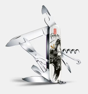 VICTORINOX Victorinox multiherramienta Climber “Sengoku Sumi-e” – Shimazu Yoshihiro