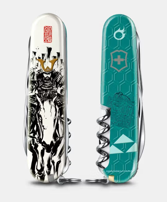 ビクトリノックスVICTORINOX 戦国墨絵クライマーマルチツール 北条氏康