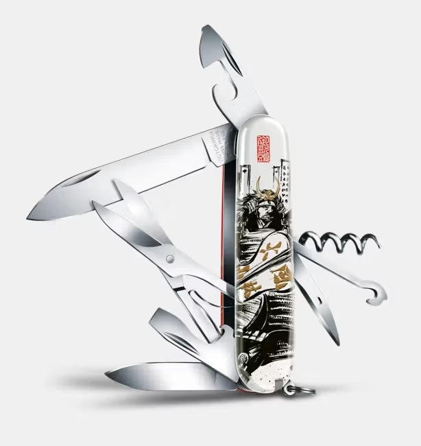 ビクトリノックスVICTORINOX 戦国墨絵クライマーマルチツール 武田信玄