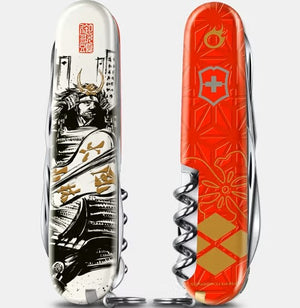 ビクトリノックスVICTORINOX 戦国墨絵クライマーマルチツール 武田信玄