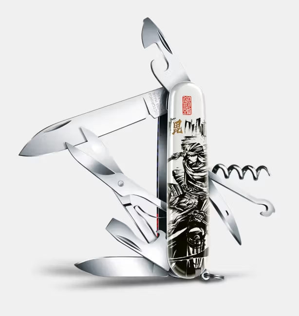 VICTORINOX Victorinox, multiherramienta Climber “Sengoku Sumi-e”, Uesugi Kenshin