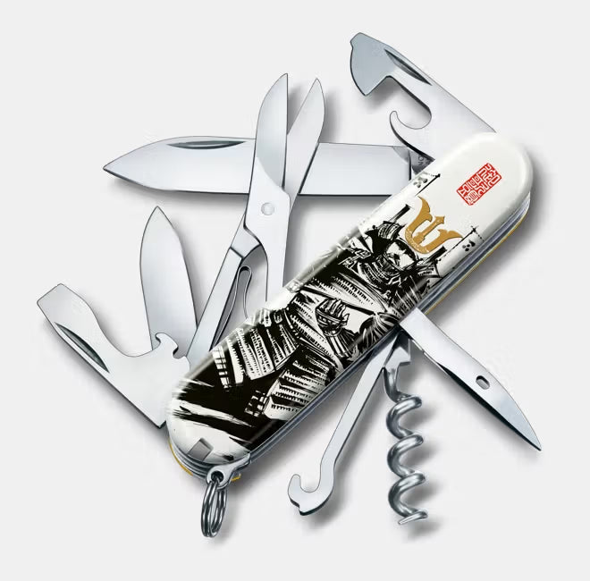 ビクトリノックスVICTORINOX 戦国墨絵クライマーマルチツール 毛利元就