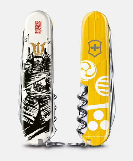 ビクトリノックスVICTORINOX 戦国墨絵クライマーマルチツール 毛利元就