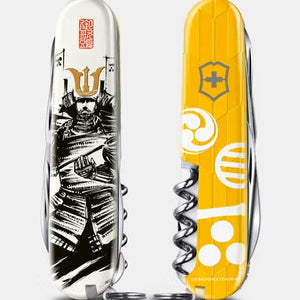 ビクトリノックスVICTORINOX 戦国墨絵クライマーマルチツール 毛利元就