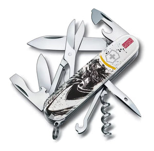 VICTORINOX multiherramienta Climber ilustración sumi-e de la era Sengoku, Date Masamune