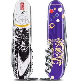 VICTORINOX multiherramienta Climber ilustración sumi-e de la era Sengoku, Date Masamune