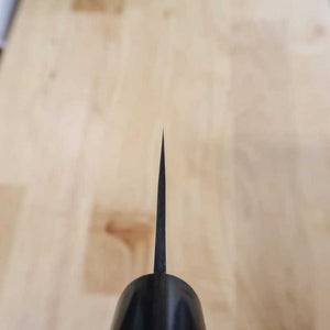 Anryu Gyuto Acier Shirogami n°2 Finition noire Damas Manche en bois de palissandre (210 mm)