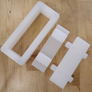Molde para sushi prensado – tipo “Suzume” (180×55×50 mm)