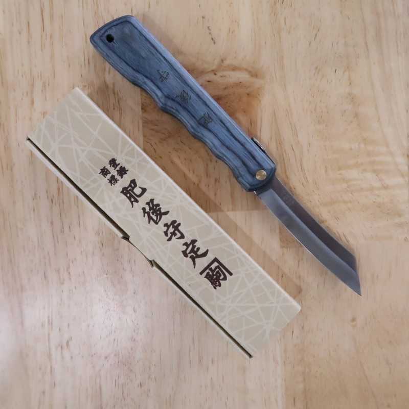 Nagao Kanekoma HIGONOKAMI 【serie Woody】 Higonokami VG-10 Sora (70 mm)