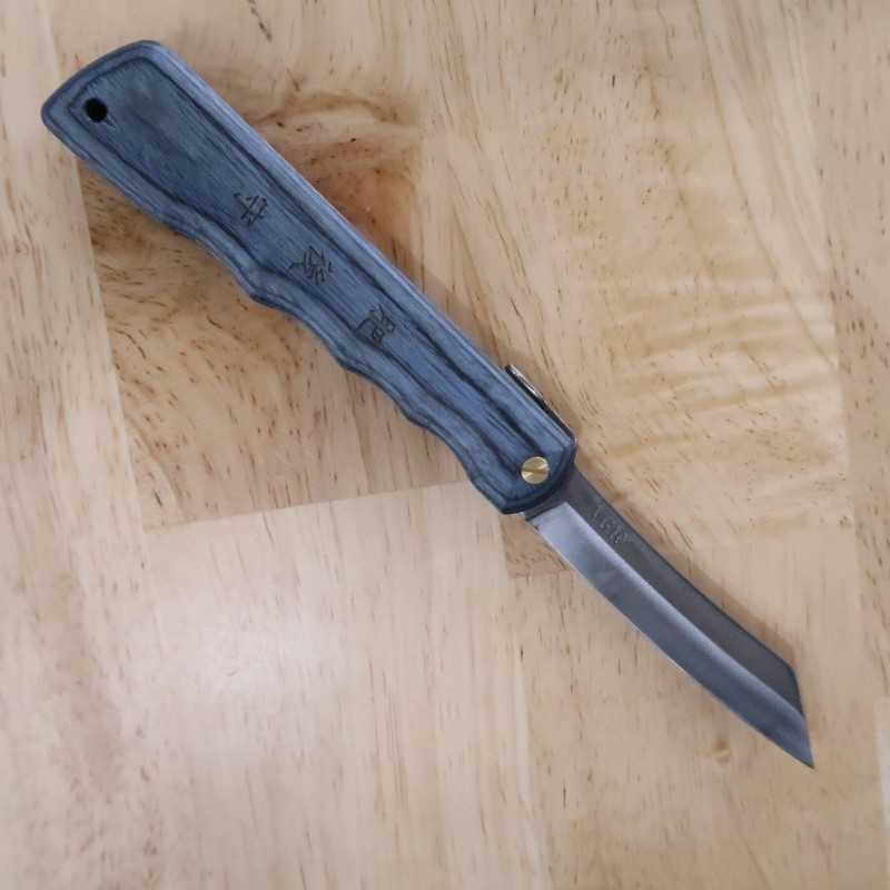 Nagao Kanekoma HIGONOKAMI 【serie Woody】 Higonokami VG-10 Sora (70 mm)
