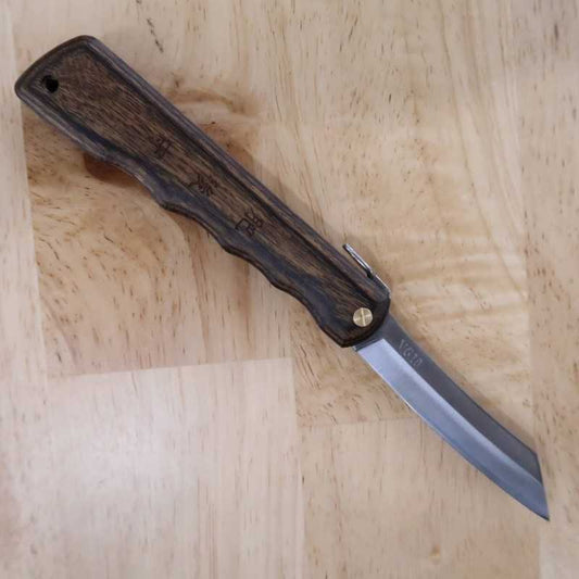 永尾かね駒製作所 HIGONOKAMI 肥後守 VG-10 くるみ (70mm)