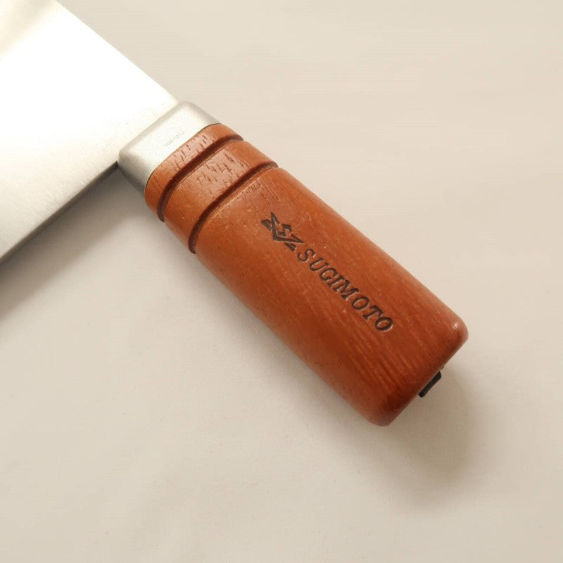 SUGIMOTO Shirogami No. 2 Chinese Cleaver No.6 (220mm)