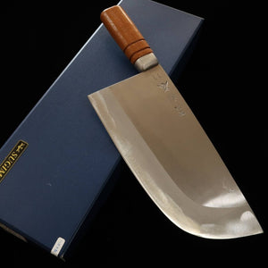 SUGIMOTO Medium thickness Shirogami No. 2 Chinese cleaver No.11 (240mm)