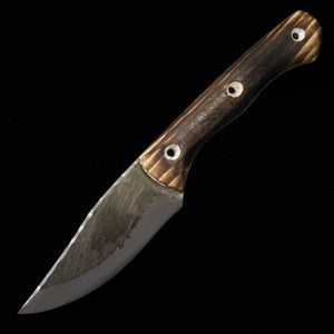 Sheath knife Prometheus Thor - Black Claw - Wooden Handle - Type A