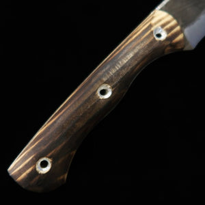 Sheath knife Prometheus Thor - Black Claw - Wooden Handle - Type A