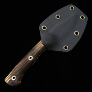 Sheath knife Prometheus Thor - Black Claw - Wooden Handle - Type A