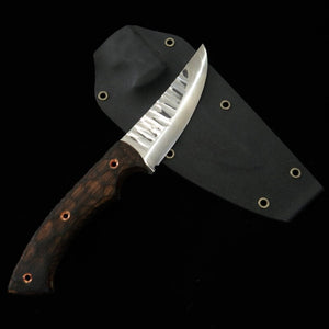 Sheath knife Prometheus Thor Black Claw Wood Handle - D Type