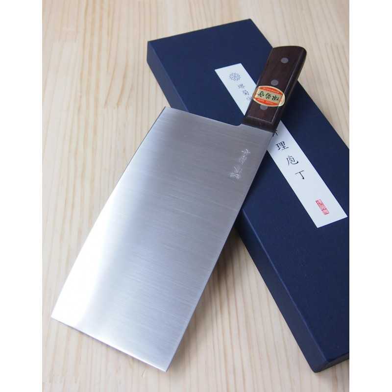 Sakai Kikomori SAKAI KIKUMORI SKK, couteau chinois inoxydable (220 mm)