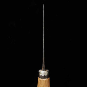 カニマン鍛治工房 ペティーナイフ 板バネ（炭素鋼）アリク柄（ウレタン塗布）(100mm)