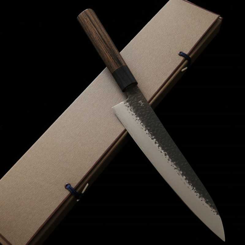志津 匠 SHIZU TAKUMI 玄GEN VG-10 黒打ダマスカス 牛刀 (180-240mm)