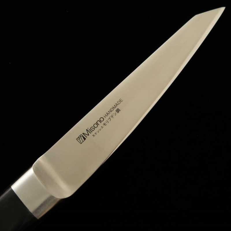 ミソノMISONO モリブデン鋼 骨スキ 丸形 黒合板柄 (145mm)