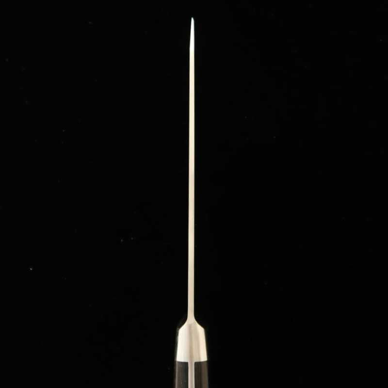 ミソノMISONO モリブデン鋼 骨スキ 丸形 黒合板柄 (145mm)