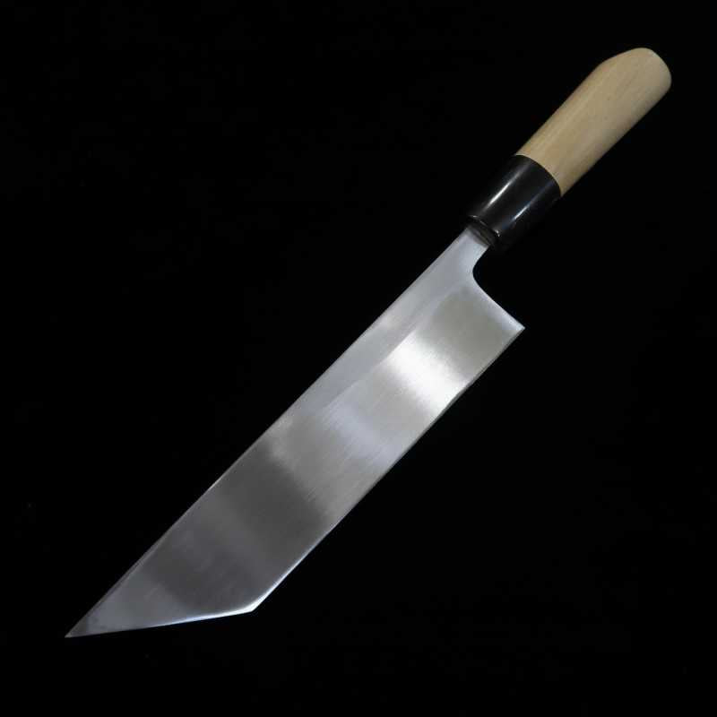 SAKAI KIKUMORI cuchillo para anguila Edosaki de primera calidad Shirogami nº2 (180-240 mm)