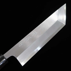 SAKAI KIKUMORI cuchillo para anguila Edosaki de primera calidad Shirogami nº2 (180-240 mm)