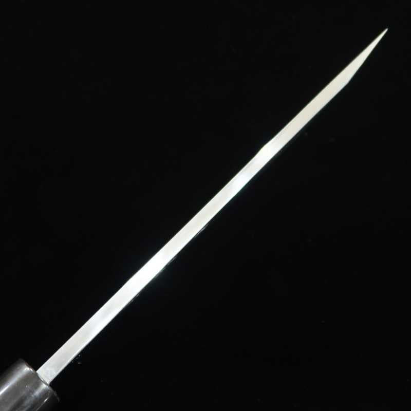 SAKAI KIKUMORI cuchillo para anguila Edosaki de primera calidad Shirogami nº2 (180-240 mm)