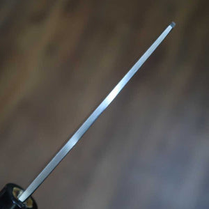 SAKAI KIKUMORI Haut de gamme Shirogami n°2 Couteau à anguille Nagoya (105 mm)