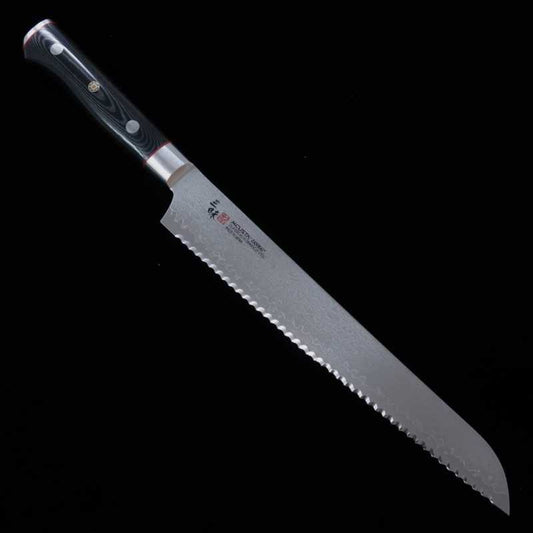 ZANMAI MCUSTA Bread knife Classic Pro Damascus Zebra (230mm)